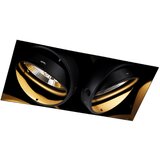 QAZQA Smart Inbouwspot zwart Trimless 2-lichts incl. 2 Wifi GU10 111mm- Oneon | Shoptok.si