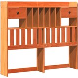  Krevet s regalom za knjige bez madraca 135 x 190 cm od borovine | shoptok.hr