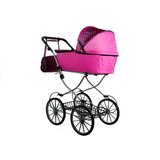  Kolica za lutke Alice Retro XL- roza | shoptok.hr
