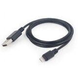 Gembird USB 2,0 kabal sync and charging iPhone, black, 2m, CC-USB2-AMLM-2M | Eponuda.ba