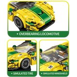 SPORTS Car Brick Set Yellow 368 pcs. | Shoptok.si
