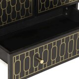  Visoka komoda 60 x 33 x 100 cm od masivnog drva manga | shoptok.hr