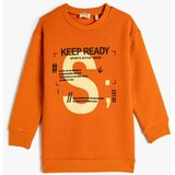 Koton Boys' Orange Sweatshirt Cene