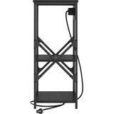  Noćni ormar 2 pcs Crni hrast 41 x 31 x 76 cm Konstruirano drvo | shoptok.hr
