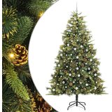  Umjetno Drvo za Božić s Šišarkama Zelena 240 cm | shoptok.hr