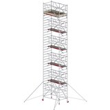 Altrex Pomičen oder RS TOWER 42, širok, s sistemom Safe-Quick®, lesena ploščad, dolžina 1,85 m, delovna višina 12,2 m | Shoptok.si