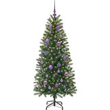 vidaXL Umestno božično drevo med 150 LED Zelena 150 cm PE in PVC | Shoptok.si