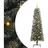 vidaXL Umestno božično drevo med 150 LED Zelena 43 x 43 x 150 cm | Shoptok.si