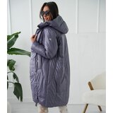 Pri Long elegant women's winter coat insulated delicate sheen REGINA | Shoptok.si