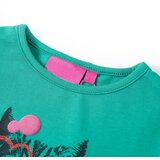  Dječja majica dugih rukava jarkozelena 104 | shoptok.hr