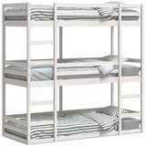 The Living Store Trojni pograd bel 80x200 cm trdna borovina - Trojni Pograd, (21625299) | Shoptok.si