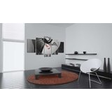  Slika - Metal with red accents 100x50 | shoptok.hr
