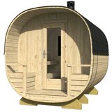 Male kuće Vanjska sauna NOKIA 240 × 267 cm sa šindrom | shoptok.hr