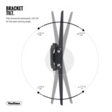 Vonhaus 26-55 tilting TV wall mount up to 40kg | shoptok.hr
