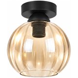 Brilagi LED stropna svetiljka R GLASS 1xE27/60W/230V prečnik 18 cm crna/zadimljeno bež Cene