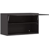  Ormar za zid u garaži Crna 90 x 40 x 53 cm Čelik s prahom | shoptok.hr