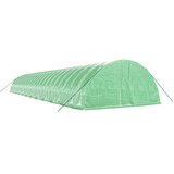  Plastenik s čeličnim okvirom zeleni 144 m² 24 x 6 x 2,85 m | shoptok.hr