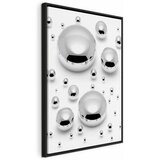  Slika - Enchanted in the Frost (1 Part) Vertical 60x90 U crnom drvenom okviru | shoptok.hr