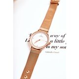 Giorgio&Dario Women's Analog Watch Giorgio & Dario With Cubic Zirconia Rose Gold Cene