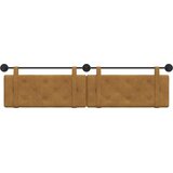  Držeće uzglavlje Zidne Smeđa 210 x 55 x 5 cm Baršun - Smeđa 200 cm bez LED | shoptok.hr