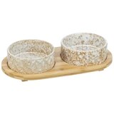 Trixie set posoda keramična/bambus | Shoptok.si