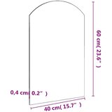 vidaXL ogledalo 60x40 cm steklo | Shoptok.si