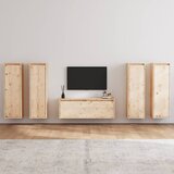 vidaXL TV ormarići 5 kom od masivne borovine Cijene