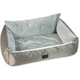 Plaček Pet Products Krevet za pse u srebrnoj boji 100x70 cm Dog Fantasy Lux Platinum – | shoptok.hr