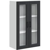  Zidni stakleni ormarić PORTO Crna 60 x 31 x 100 cm | Eponuda.com