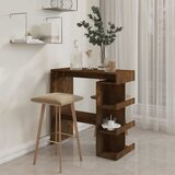  Barski stol sa stalkom boja hrasta 100 x 50 x 101,5 cm drveni | Shoptok.si