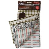 Grill King Kitchen 3u1 set pamučnih kuhinjskih krpa s visilicom | Eponuda.ba