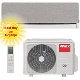 Vivax klima uređaj 5,25 kW ACP-18CH50AEHI - H+ design, srebrna, za prostor do 50m2, A++ energetska klasa | shoptok.hr
