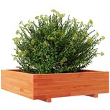  Vrtna sadilica voštano smeđe boje 90x90x26 5 cm od borovine | shoptok.hr