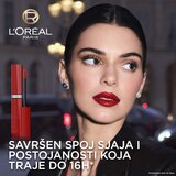 L´Oréal Paris infaillible laque resistance tečni ruž 410 rouge poppy