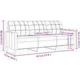 vidaXL 4-dijelni set sofa s jastucima ružičasti baršunasti | shoptok.hr