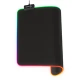 Podloga za miško - MP-23 (252*328*3 mm; črna, RGB LED)