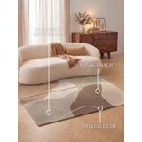 Villeroy Boch VOLNENA PREPROGA Kollektion 1876 Muse 160/230 cm taftano rjava, krem barve | Shoptok.si