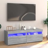 The Living Store TV omarica z LED lučkami siva sonoma 120x35x40 cm - TV Omarica, (21375258) Cene