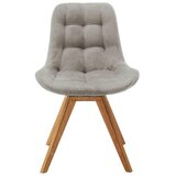CARRYHOME STOL, tekstil svetlo siva | Shoptok.si