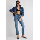 TRENDYOLMILLA ženske pantalone Twoss25Je00099, plava | Eponuda.com