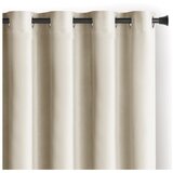 Restilo Bež žametna zavesa za delno zatemnitev 140x245 cm Eyelets – | Shoptok.si