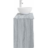  Set namještaja za kupaonicu 2 kom. Siva Sonoma 49,5 x 35 x 80 cm | Shoptok.si