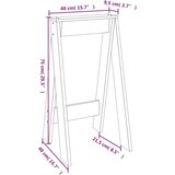 vidaXL Stolci 2 kom boja meda 40x40x75 cm od masivne borovine | shoptok.hr