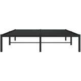 Metalni okvir za krevet crni 135x190 cm | Shoptok.si