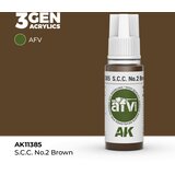 AK Interactive S.C.C. No.2 Brown 17ml - 3rd Gen Akrilna Boja AK11385 | Eponuda.com