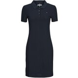 Tommy Hilfiger Kratke obleke 1985 SLIM PIQUE POLO DRESS SS Cene