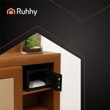 Ruhhy elektronički sef s kodom i ključem 23 x 17 x 17,5 cm | shoptok.hr