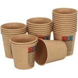  Papirnate šalice za kavu s poklopcem 1000 kom 4 oz 100 ml | shoptok.hr