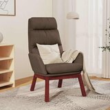 Stolica za opuštanje od tkanine smeđesiva | shoptok.hr