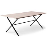 Hammel Furniture Raztegljiva jedilna miza z dodatno ploščo in mizno ploščo v hrastovem dekorju 100x210 cm Meza – Cene